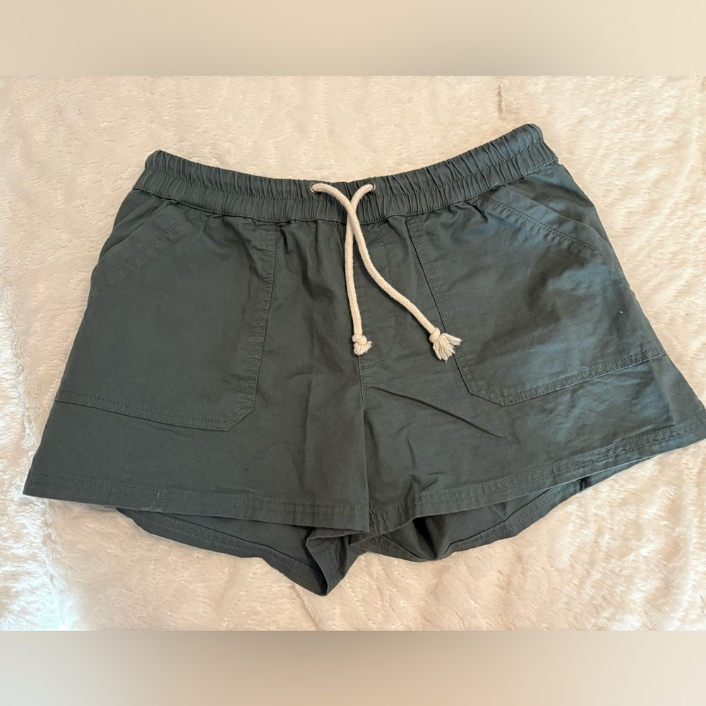 PACT Casual Green Shorts